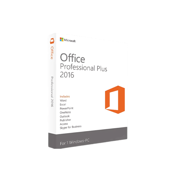 MS Office Professional Plus 2016 Retail Key for Windows